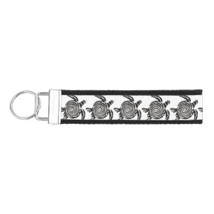 Tribal Style Turtle Thunder_Cove Wrist Keychain