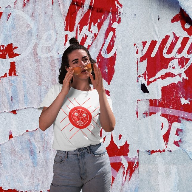 Tribal Sun God  T-Shirt (Women with sunglasses posing on the streets)