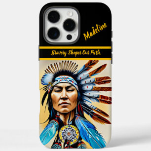 Tribal Symbols: Cultural Art iPhone 16 Pro Max Case