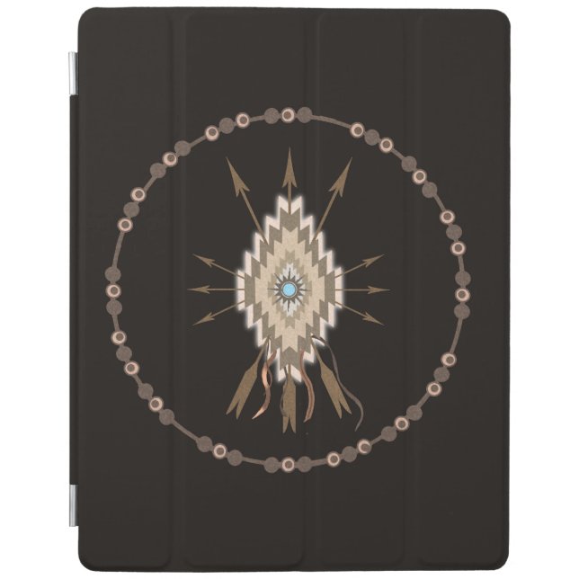 Tribal Symbols Friendship Motif iPad Smartcover iPad Smart Cover (Front)