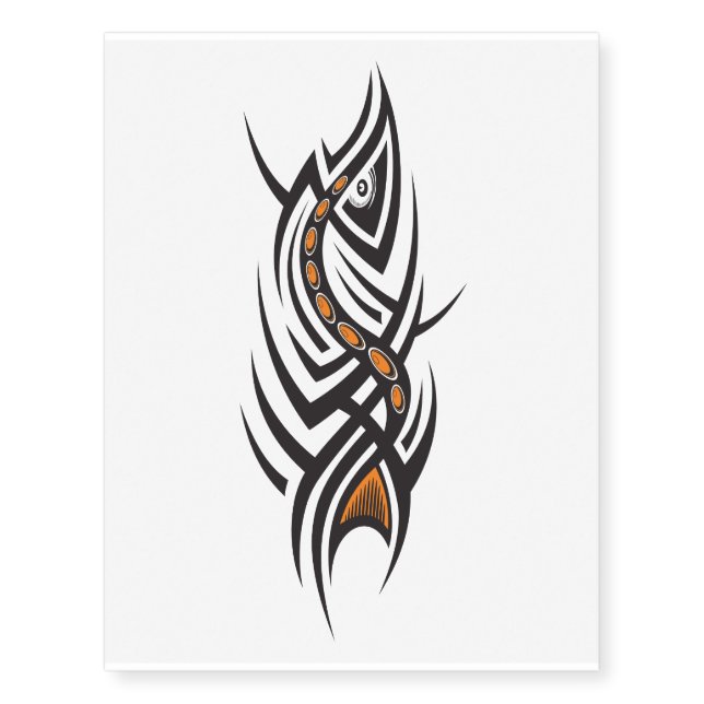Tribal Tattoo Art Adjustable Temporary (Front)