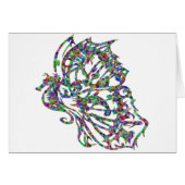 Tribal Tattoo Butterfly Seahorse (Front Horizontal)