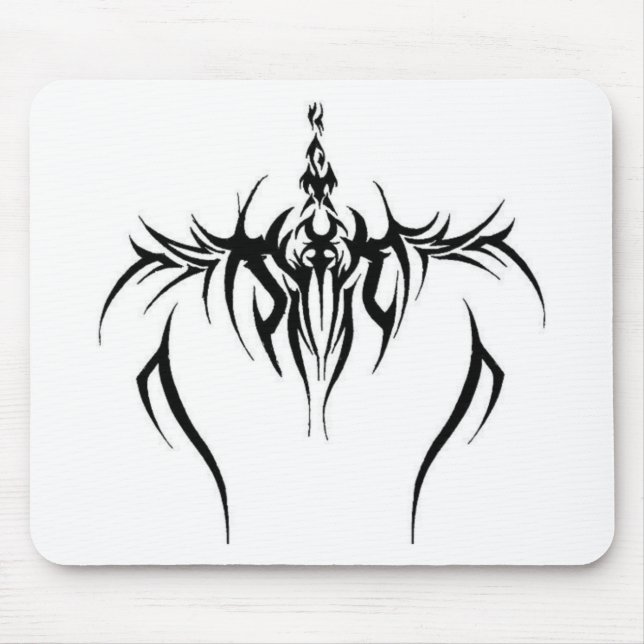 tribal tattoo effect mouse pad (Front)