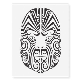Tribal Tattoo Face
