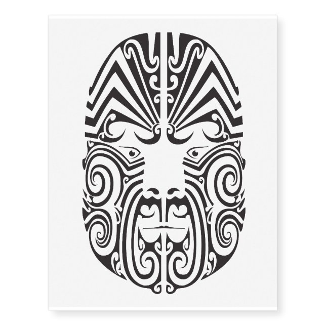 Tribal Tattoo Face (Front)
