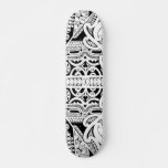 Tribal Tattoo Skateboard Deck In Marquesas Style at Zazzle
