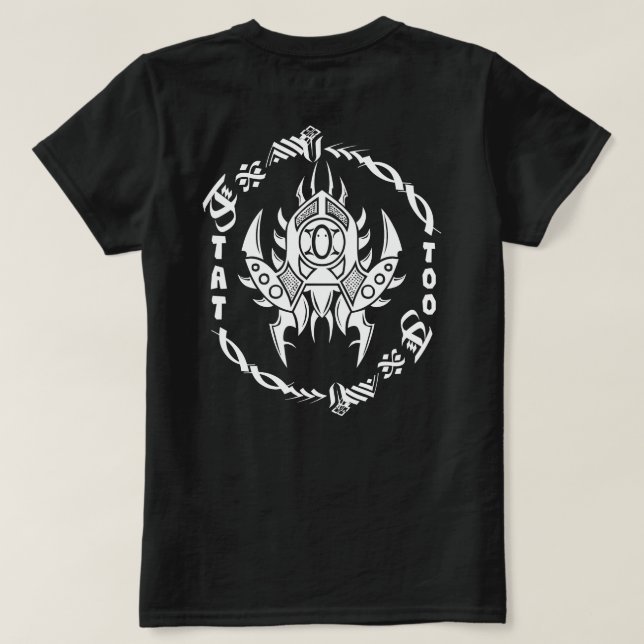 Tribal Tattoo T-Shirt (Design Back)