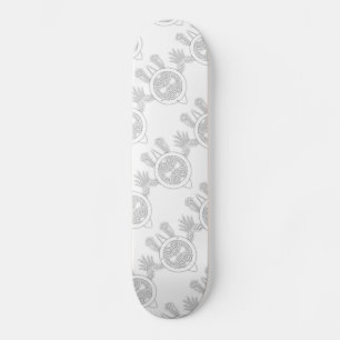 Tribal Tattoo Turtle Skateboard Deck