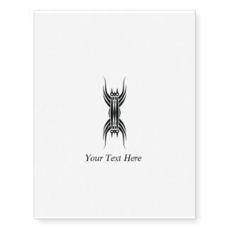 Tribal Temporary Tattoo