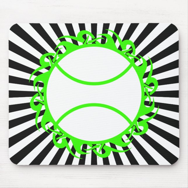 tribal tennis. mouse pad (Front)