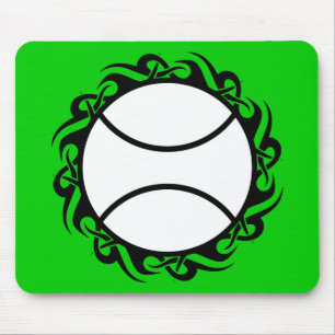 tribal tennis. mouse pad
