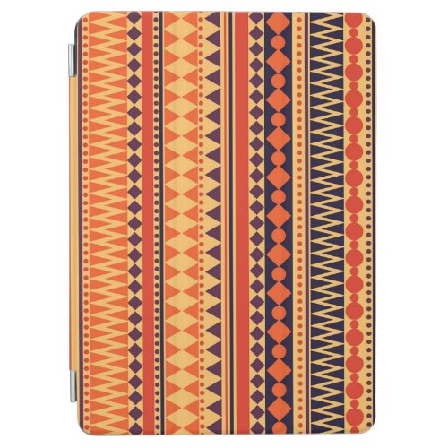 Tribal texture vintage stripes pattern iPad air cover