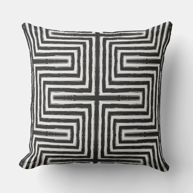 Tribal Throw Pillow (Front)