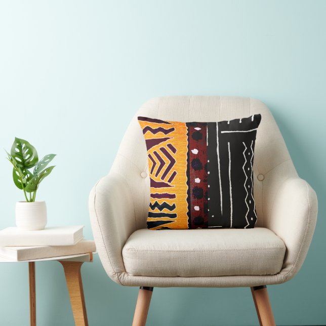 Tribal Throw Pillow (Chair)