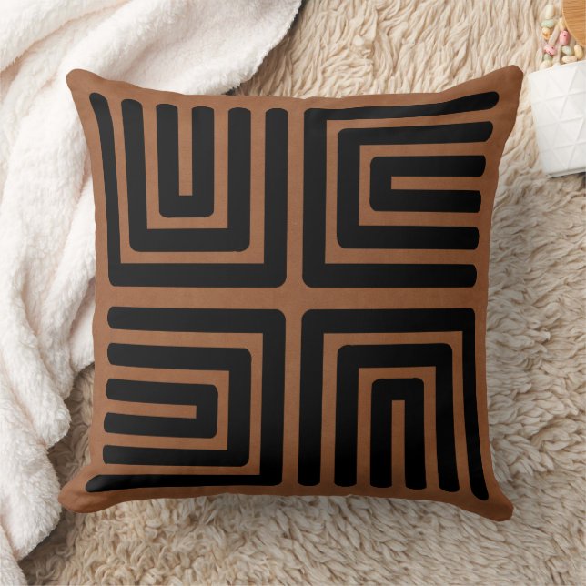 Tribal Throw Pillow (Blanket)