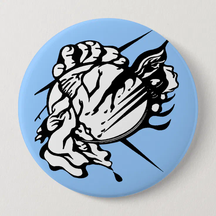 Tribal Thunder Cloud Tattoo Pinback Button | Zazzle Tribal Thunder Cloud Tattoo Pinback Button | Zazzle