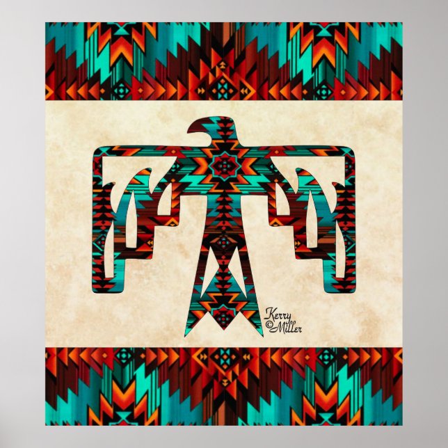 Tribal Thunderbird Poster (Front)