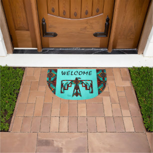 Tribal Thunderbird Welcome Doormat