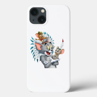 Tribal Tom & Jerry iPhone Case – Cute Cartoon Vibe