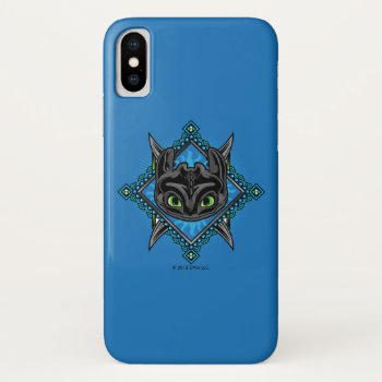Tribal Toothless Emblem Iphone Xs Case by howtotrainyourdragon at Zazzle