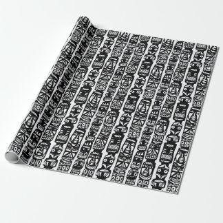 Tribal Totem Wrapping Paper