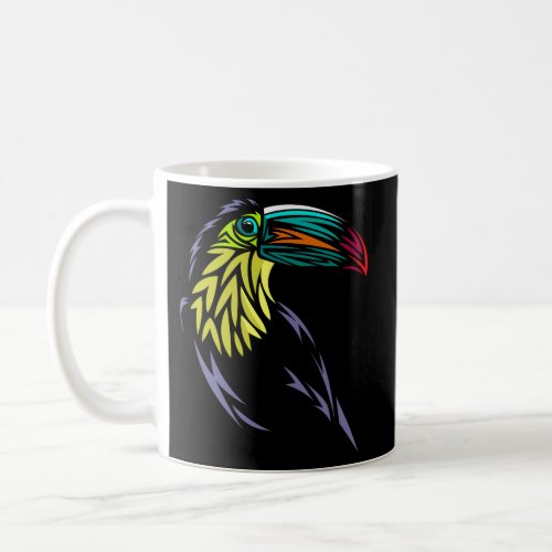 Tribal Toucan Bird Coffee Mug