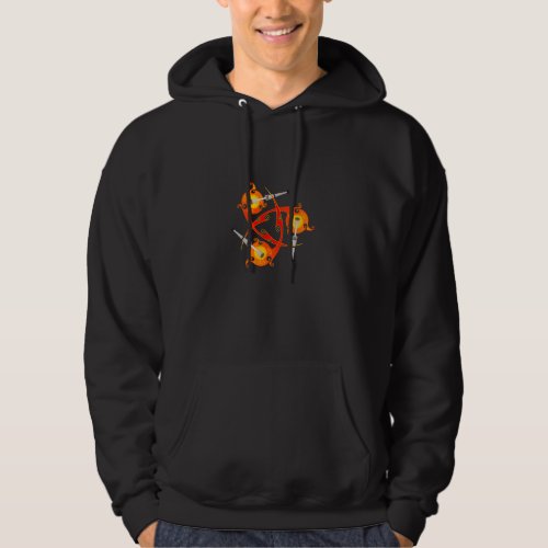 Tribal Triple Fire Clubs