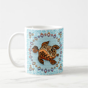 Tribal Turtle Coffee Mug