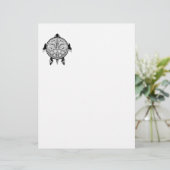 Tribal Turtle Shield Tattoo (Standing Front)