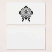 Tribal Turtle Shield Tattoo (Front & Back)