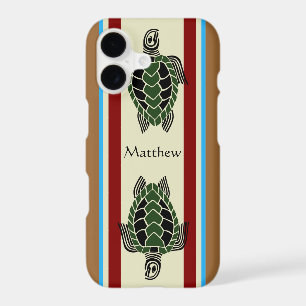 Tribal Turtles iPhone 17 Case