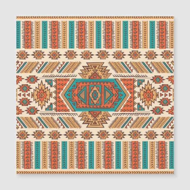 Tribal Vintage: Ethnic Seamless Pattern (Front)