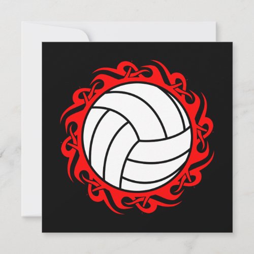 tribal volleyball invitation