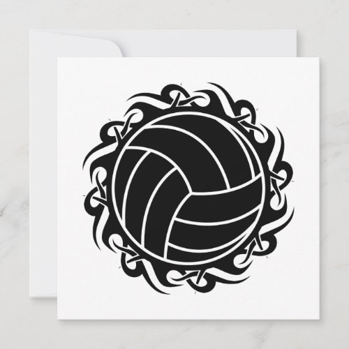tribal volleyball invitation