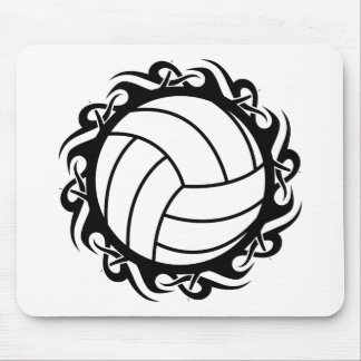 tribal volleyball mouse pad