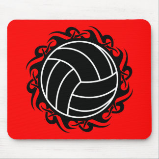 tribal volleyball mouse pad