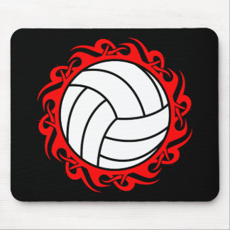 tribal volleyball mouse pad