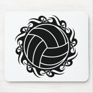 tribal volleyball mouse pad