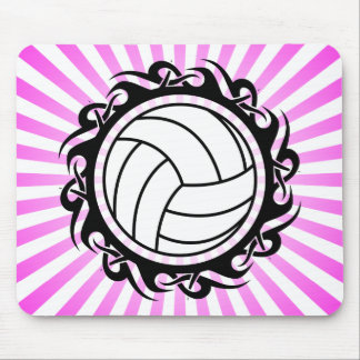 tribal volleyball mouse pad