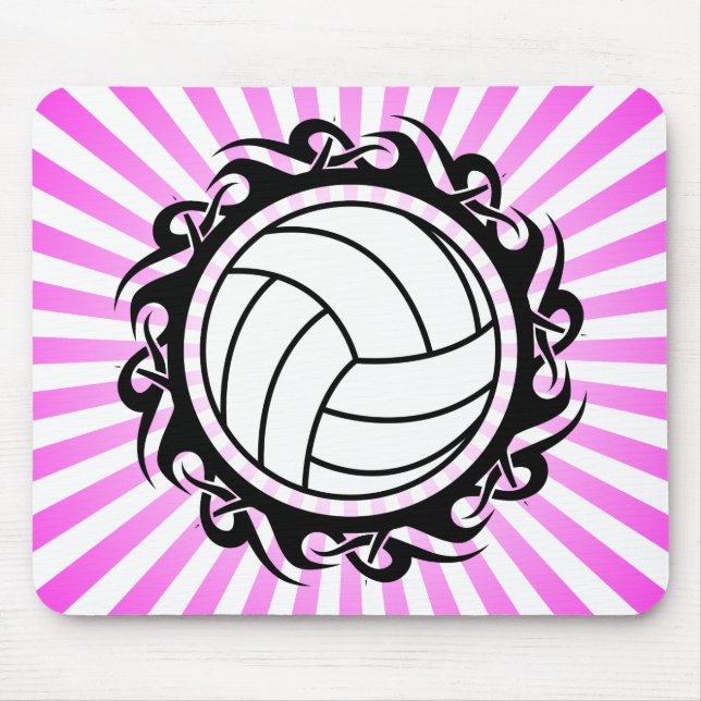 tribal volleyball mouse pad (Front)