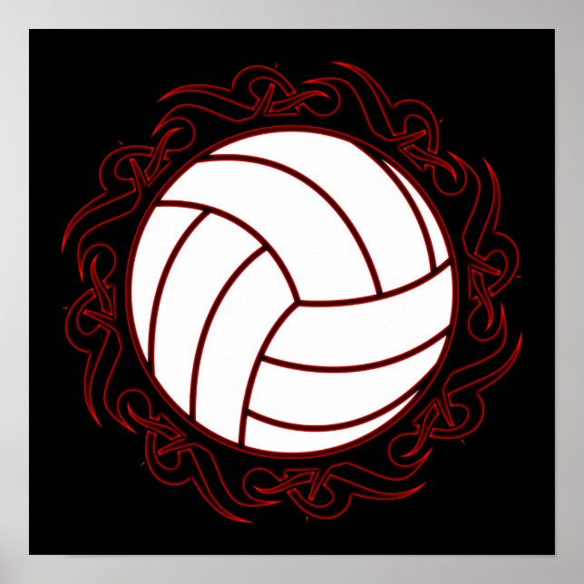 tribal volleyball poster (Front)