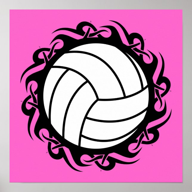 tribal volleyball poster (Front)