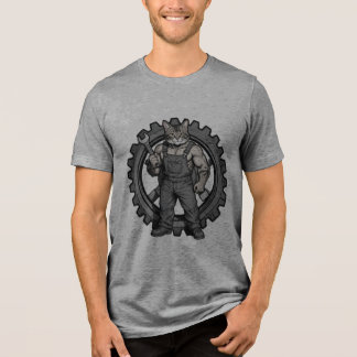 Tribal Warrior Emblem T-Shirt Tri-Blend Shirt