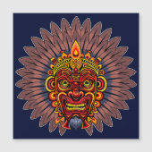 Tribal Warrior King Ritual Mask (Front)