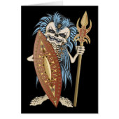 Tribal Warrior Skull (Front)