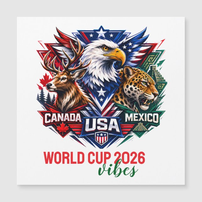 Tribal Wildlife Harmony world cup 2026  (Front)