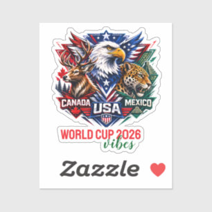 Tribal Wildlife Harmony world cup 2026 Sticker