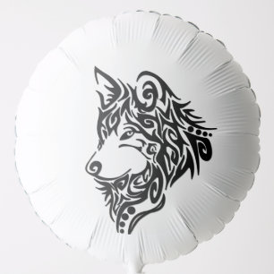 Tribal Wolf Balloon