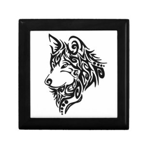 Tribal Wolf Gift Box