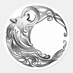 Wolf Tattoo Tribal Vector Design Sketch Stock Vector  Illustration of  ornament decorative 114288497